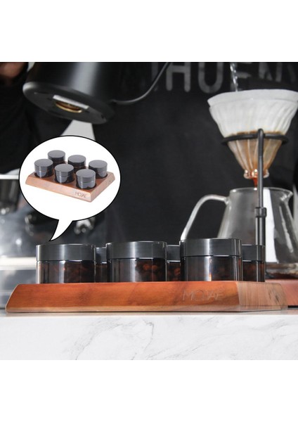 6 Pcs Kahve Çekirdeği Teneke Kutu Çay Depolama Mühürlü Kavanoz (Yurt Dışından) fiyatları