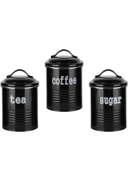 3 Adet Mutfak Kutusu Kiler Depolama Kapları (Yurt Dışından)