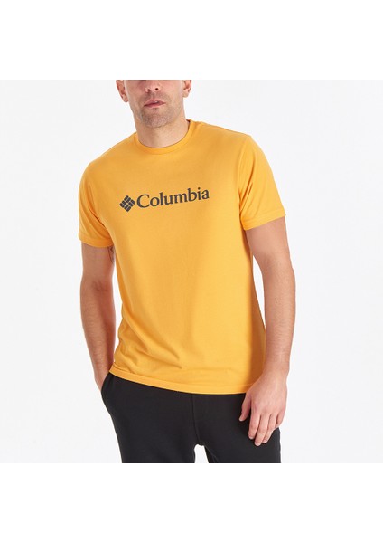 Csc M Basic Big Logo Brushed Ss Erkek T-Shirt CS0287