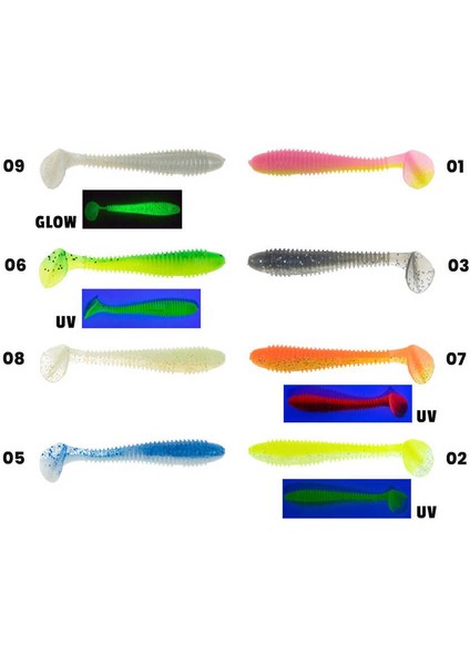 Round Bait 7 cm Silikon Yem