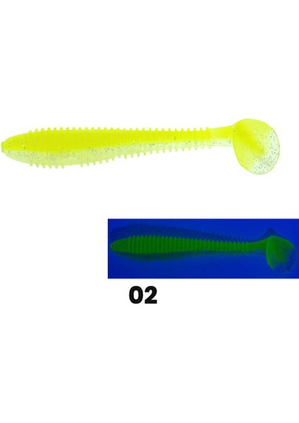 Round Bait 7 cm Silikon Yem modelleri