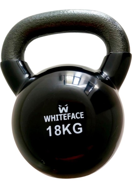 Kettlebell(Çaydanlık Tipi Dambıl 18KG (Siyah)