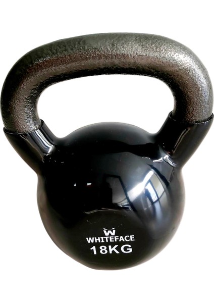 Kettlebell(Çaydanlık Tipi Dambıl 18KG (Siyah)