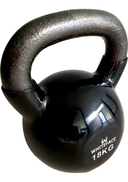 Kettlebell(Çaydanlık Tipi Dambıl 18KG (Siyah)