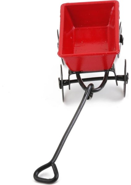 1:12 Ölçekli Dollhouse Minyatür Vintage Metal Sepet Bahçe Çekme Cart Koleksiyonlu Zanaat Aksesuarları (Yurt Dışından) fiyatları
