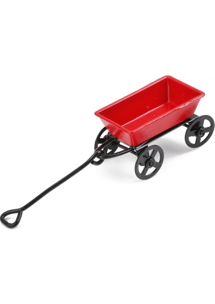 1:12 Ölçekli Dollhouse Minyatür Vintage Metal Sepet Bahçe Çekme Cart Koleksiyonlu Zanaat Aksesuarları (Yurt Dışından) indirimleri