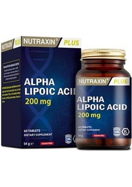 Alpha Lipoic Acid 200 Mg 60 Tablet