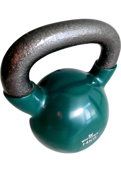 Kettlebell(Çaydanlık Tipi Dambıl 14KG (Koyu Yeşil-Siyah)