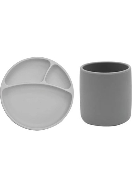 2'li Beslenme Seti Bardak+Porsiyon Tabak