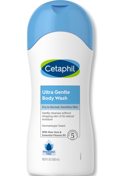 Cetaphil Ultra Nazik Kokusuz Vücut Şampuanı 500ML