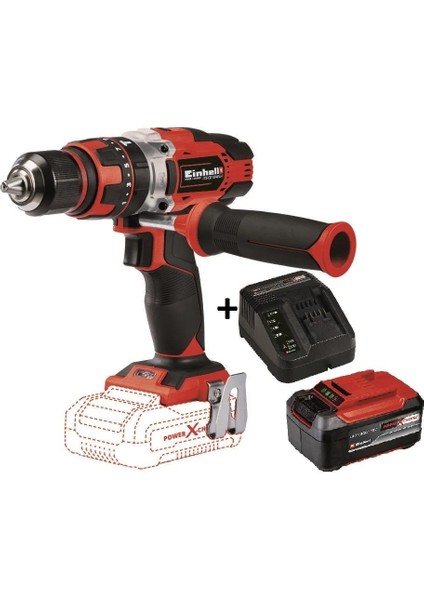 Te-Cd 18/48 Li-I Darbeli Matkap + 5.2 Ah Plus Starter Kit