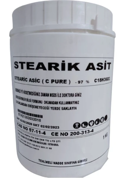 Stearik Asit Extra Pure 1kg