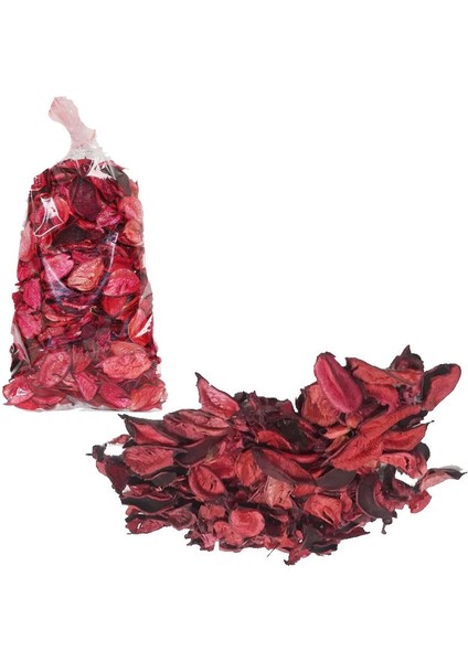 Poşette Kırmızı Renkli Kurutulmuş Gül Yaprağı 60 gr