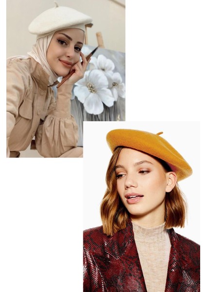 Fransız Keçe Ressam Bere 2.li Set