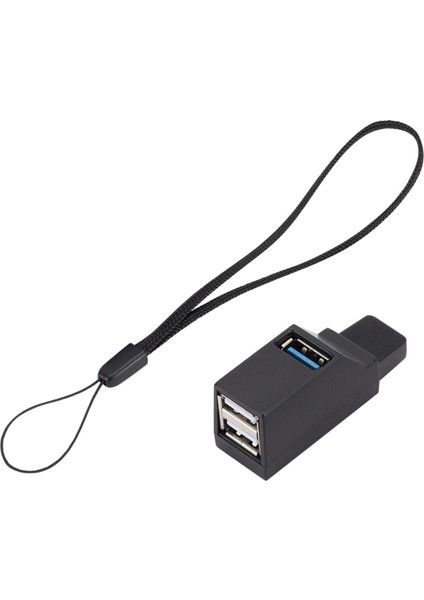 USB Hub Splitter 3 Port Yüksek Hızlı USB * Fare Defteri Için Genişletici (Yurt Dışından)