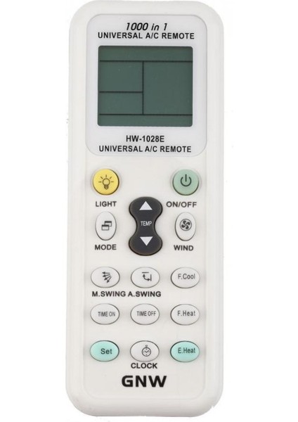 Klima Uzaktan Kumanda Büyük LCD LED Ekran Değiştirme Evrensel Klima (Yurt Dışından)