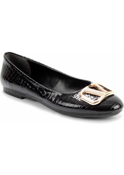 Siyah Kroko Kadın Babet K0164112111110 modelleri