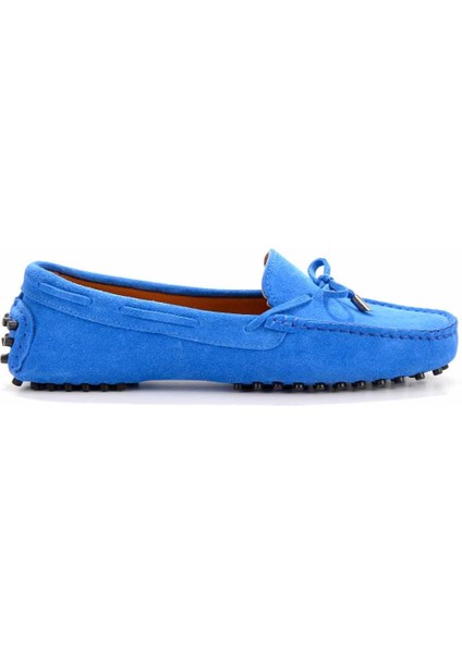 Saks Süet Leather Kadın Loafer Ayakkabı K0127422510210