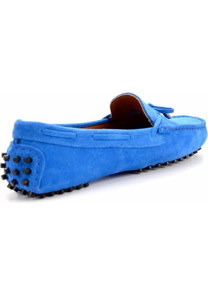 Saks Süet Leather Kadın Loafer Ayakkabı K0127422510210