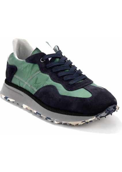 Lacivert Yeşil Süet Leather Erkek Sneaker E0181000700210 modelleri