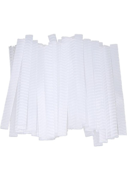 200PCS Net Örtü Örgü Kılıf Fırçası Manşon Makyaj Fırçaları Koruyucular Koruyucu 12X1CM (Yurt Dışından)