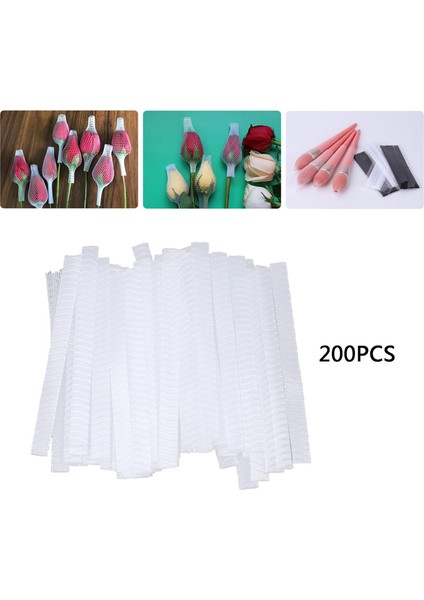 200PCS Net Örtü Örgü Kılıf Fırçası Manşon Makyaj Fırçaları Koruyucular Koruyucu 12X1CM (Yurt Dışından) fırsatları