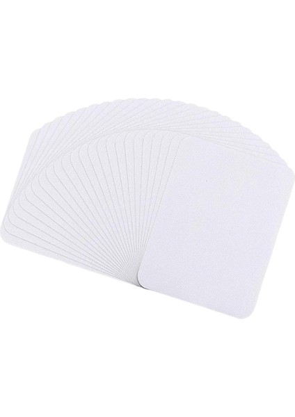 Ceket Ceket Dirsek Çıkartmaları Onarım 4.9x3.7 '' 26PCS Beyaz (Yurt Dışından) fiyatları
