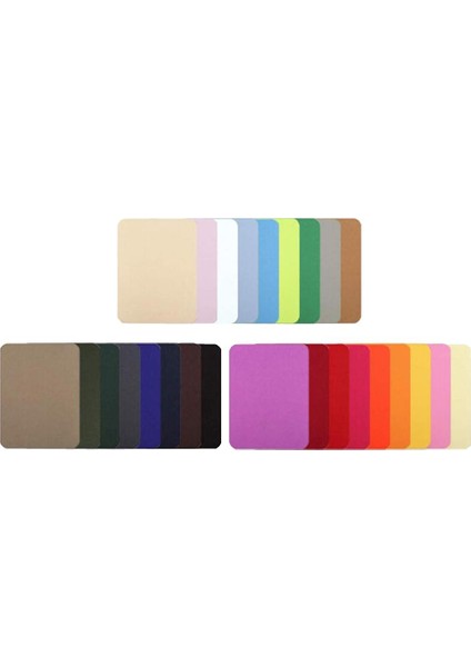 Ceket Ceket Dirsek Çıkartmaları 4.9x3.7 '' 26PCS Renkli (Yurt Dışından)