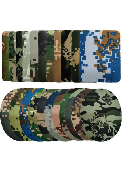 Ceket Ceket Dirsek Çıkartmaları Onarım 4.9x3.7 '' 22PCS (Yurt Dışından) fiyatları