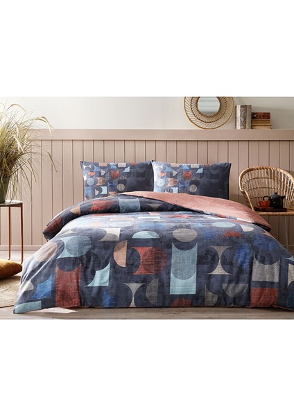Colored Shape Tek Kişilik Kışlık Flanel Nevresim Takımı