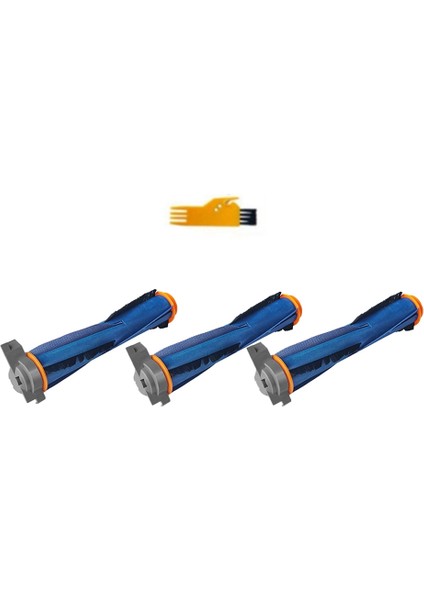 1 Takım Için AV2500AE AV2501AE RV2502AE Robot Vakum Ana Fırça Yedek Parça Için Değiştirme (Yurt Dışından)