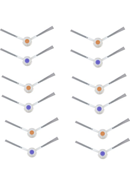 Narwal J3 Için 6 Çift Yıkanabilir Yan Fırça Robot Vakum Yedek Yedek Parça Ev Temizlik Aksesuarları (Yurt Dışından)