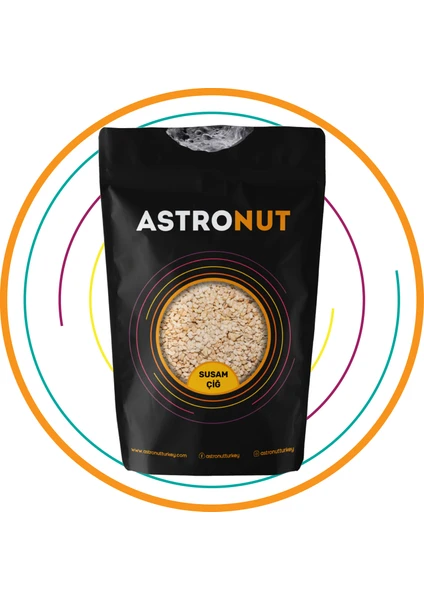 Astronut Susam Beyaz Çiğ 500 gr