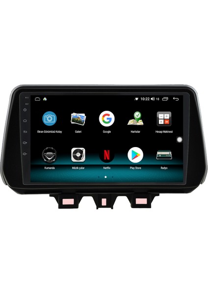 Hyundai Tucson Android 10 Carplay Özellikli Navigasyon Multimedya Ekran 2gb Ram + 32GB HDD