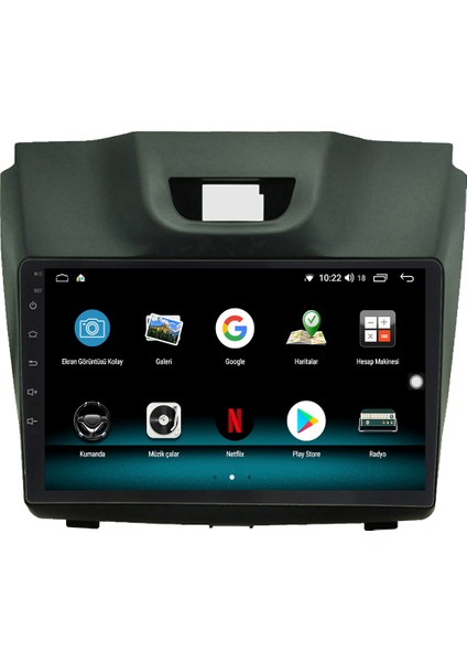 Isuzu D-Max Android 10 Carplay Özellikli Navigasyon Multimedya Ekran 2gb Ram + 32GB HDD