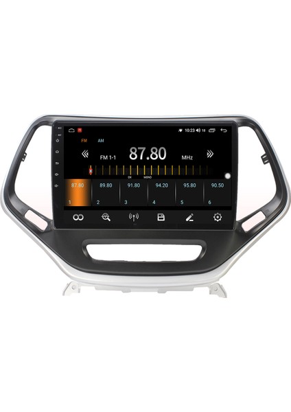 Jeep Cherokee Android 10 Carplay Özellikli Navigasyon Multimedya Ekran 2gb Ram + 32GB HDD