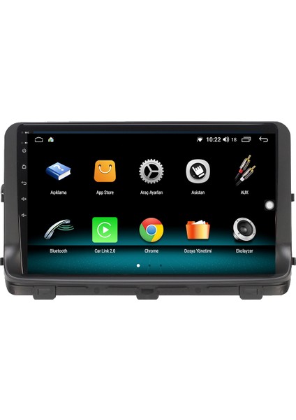 Kia Ceed Android 10 Carplay Özellikli Navigasyon Multimedya Ekran 2gb Ram + 32GB HDD