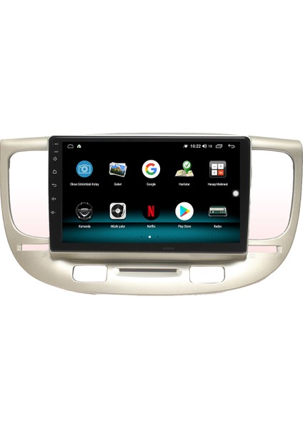 Kia Rio Android 10 Carplay Özellikli Navigasyon Multimedya Ekran 2gb Ram + 32GB HDD