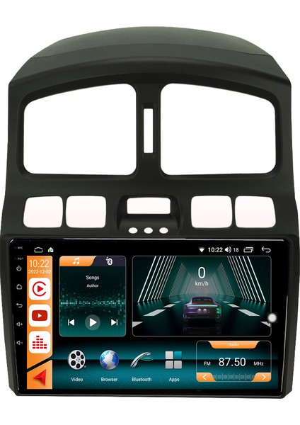 Kia Sportage Android 10 Carplay Özellikli Navigasyon Multimedya Ekran 2gb Ram + 32GB HDD