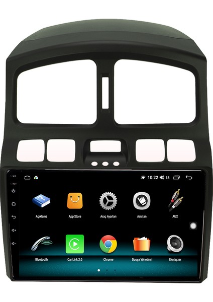 Kia Sportage Android 10 Carplay Özellikli Navigasyon Multimedya Ekran 2gb Ram + 32GB HDD