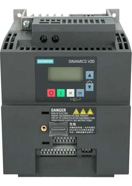 SINAMICS V20 2,2 KW MONOFAZE INVERTER (6SL3210-5BB22-2UV1)