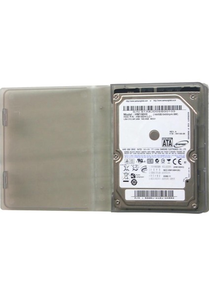 2.5İnch Hdd Ssd Muhafaza Harici Disk Vaka Depolama Organizatör Kutusu Aksesuarları Kırmızı (Yurt Dışından) modelleri