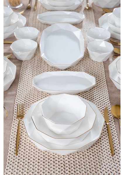 Diamond Collection 6 Kişilik 34 Parça Yemek Takımı