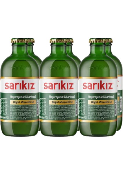 Doğal Maden Suyu 250ML x 6 Adet