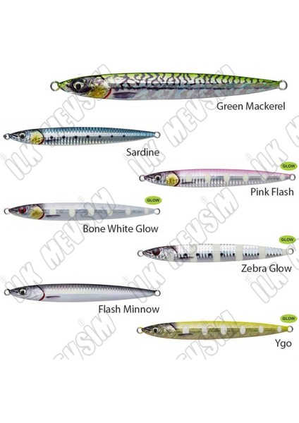 3D Slim Jig Minnow 80GR 14CM Jig