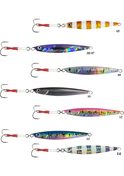 Rocky Shore 13,5cm 80GR Slim Jig fiyatları