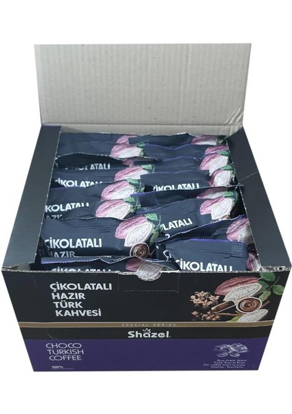 Çikolatalı Hazır Türk Kahvesi 100 gr 16 Adet (1 Koli)