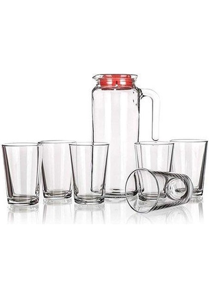 96396 7 Parça Sahra 6 Bardak 1 Sürahi Takım G4U modelleri