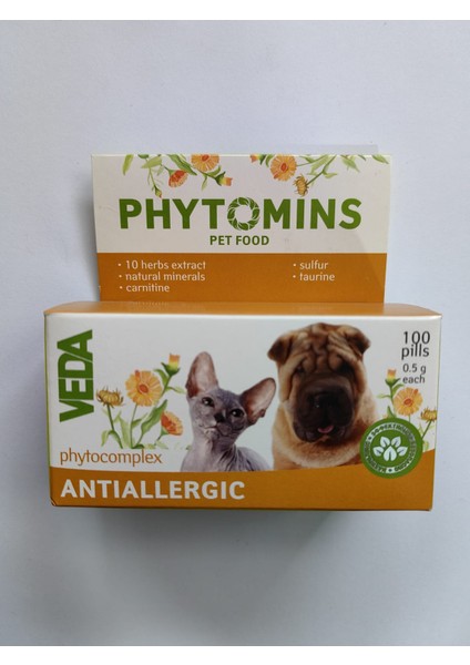 Phytomins Antialerjik Fitomin Tableti