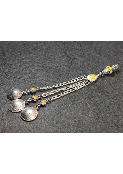 Usta İşçilikli Gümüş Kaplama Tesbih Püskülü modelleri